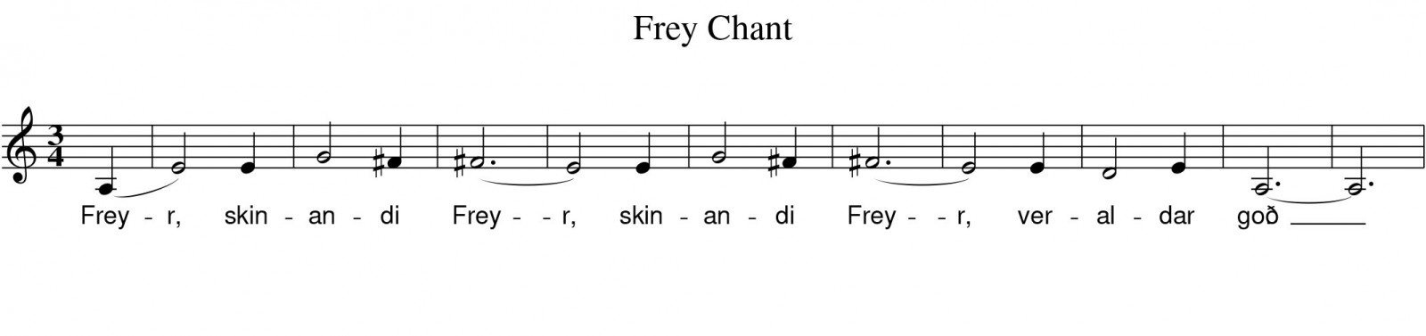 Frey Chant
