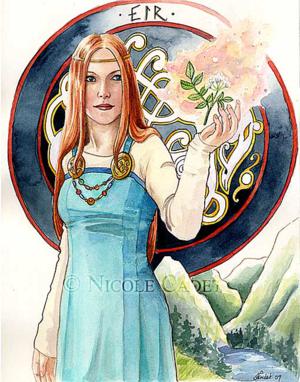 Goddess Eir by Nicole Cadet