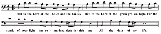 sheet music